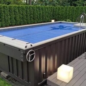 Piscina contenedor de 20 pies completa llave en mano