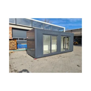 Contenedor oficina 6x3 m - Espacio de trabajo modular de 18 m²