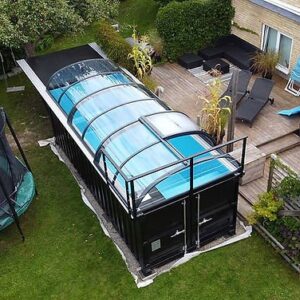 Piscina contenedor premium 6,1 x 2,5 m de alta calidad