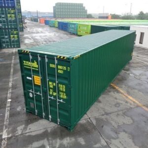 Contenedor High Cube 40 pies - Depósito de gran capacidad