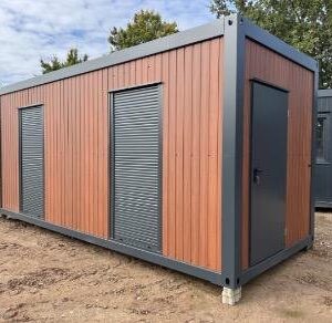 Contenedor oficina estándar 6,00 × 2,43 m - 14 m²