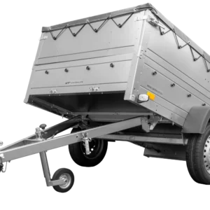 Remolque basculante Garden Trailer 201 KIPP con laterales