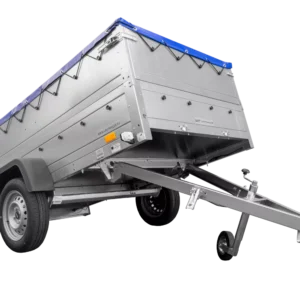 Remolque Garden Trailer 230 KIPP basculante con lanza plegable