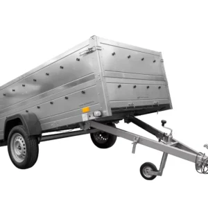 Remolque basculante Garden Trailer 264 KIPP con laterales